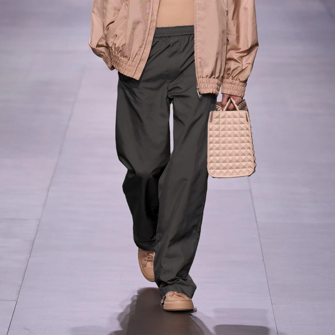 休闲裤中腰直筒阔腿裤长裤春季春夏透气户外弹力宽松防风