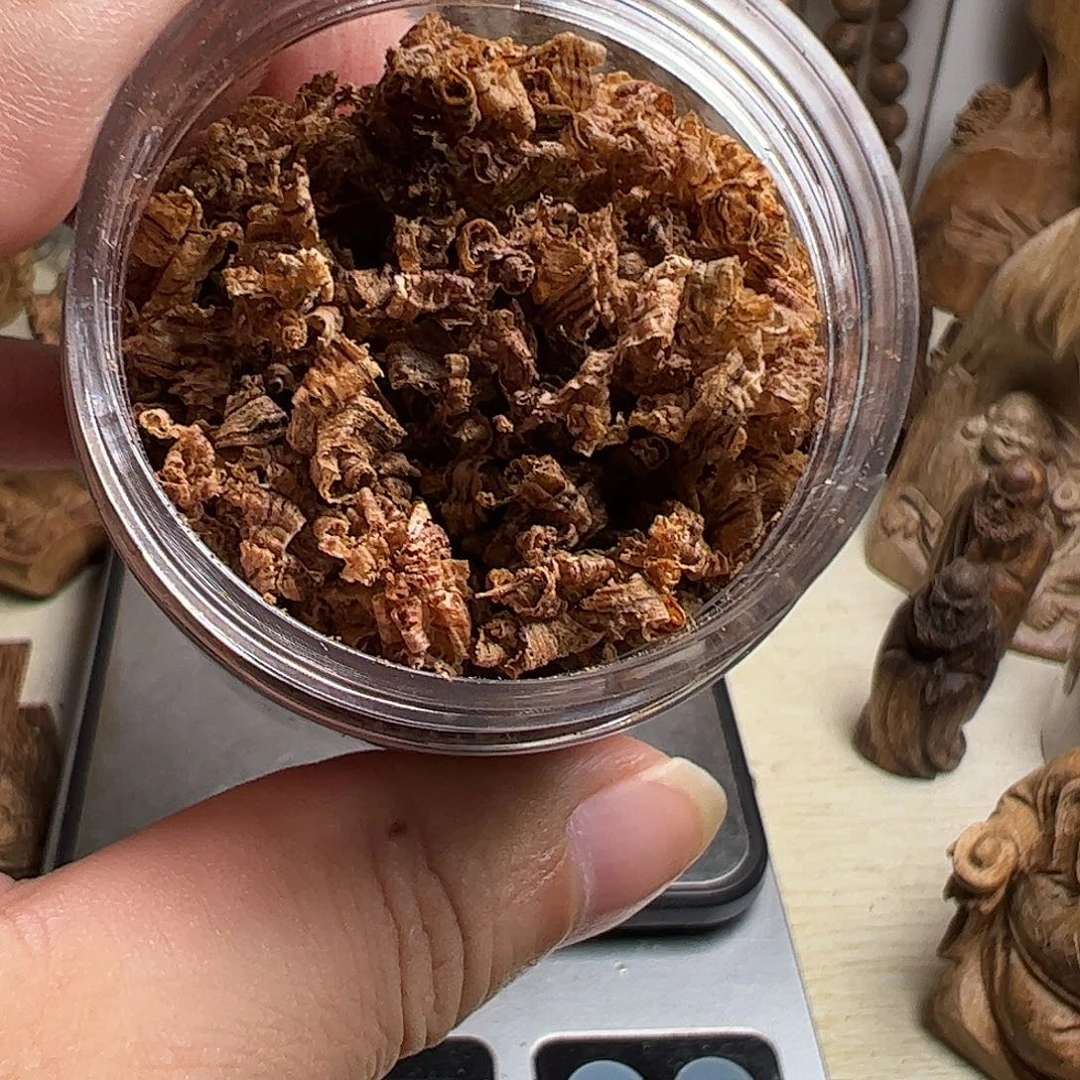 沉香沉香碎屑都蓬沉香勾丝10克多样性