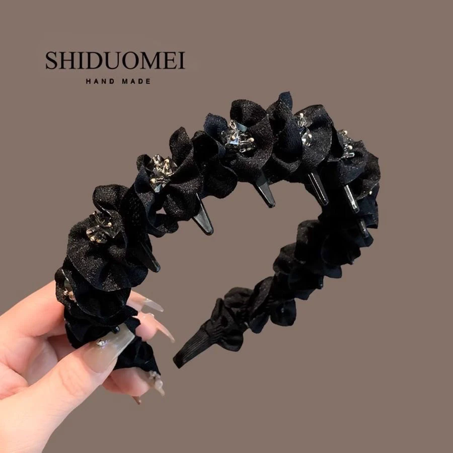 【艾拉公主】木耳边缠绕显发量波浪发箍头饰新款气质发夹头箍女发饰