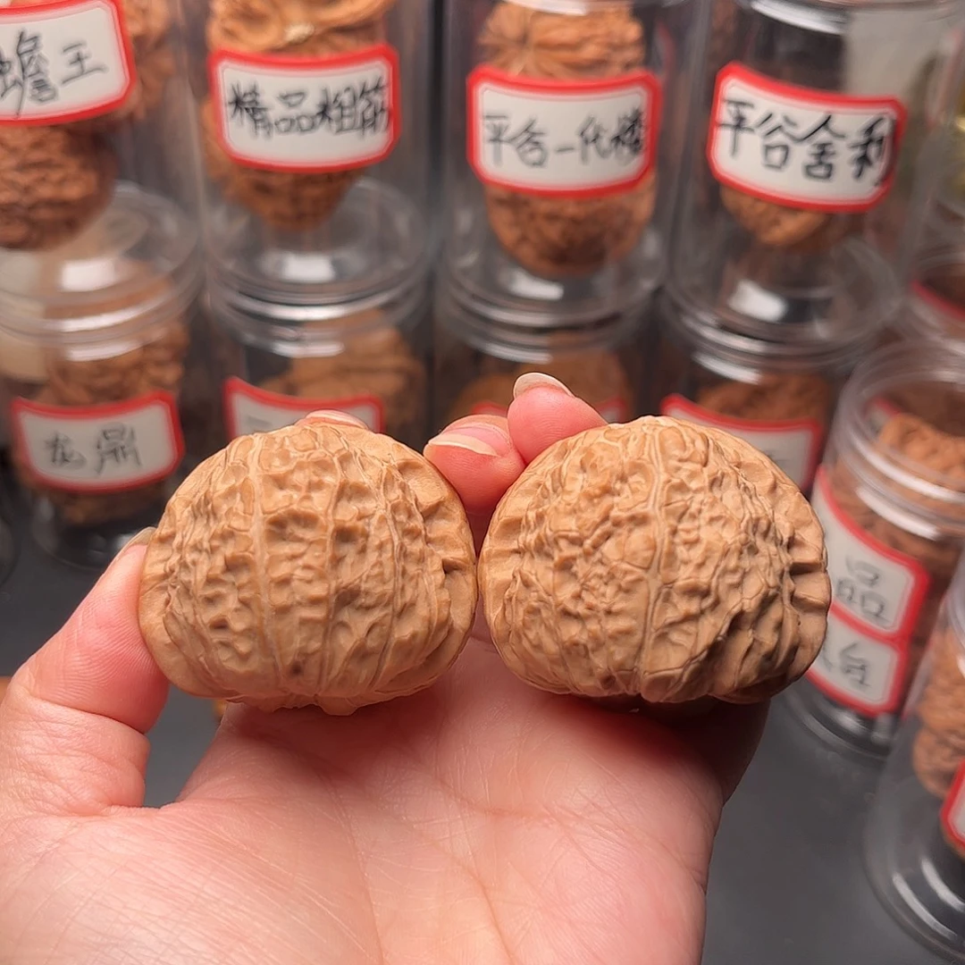 文玩核桃把件45全品南瓜墩
