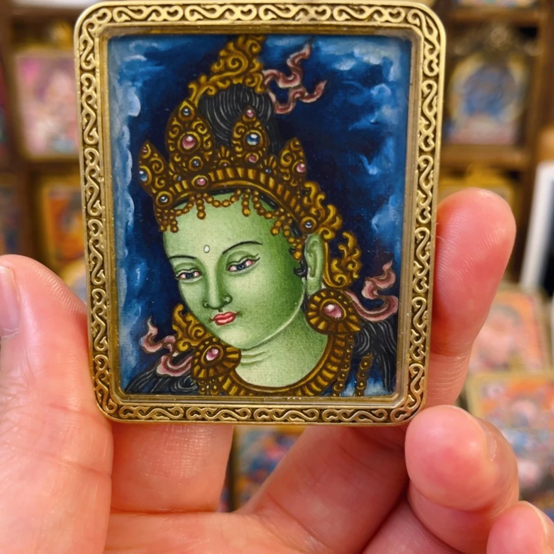 吊坠纽瓦力手绘绿妈妈