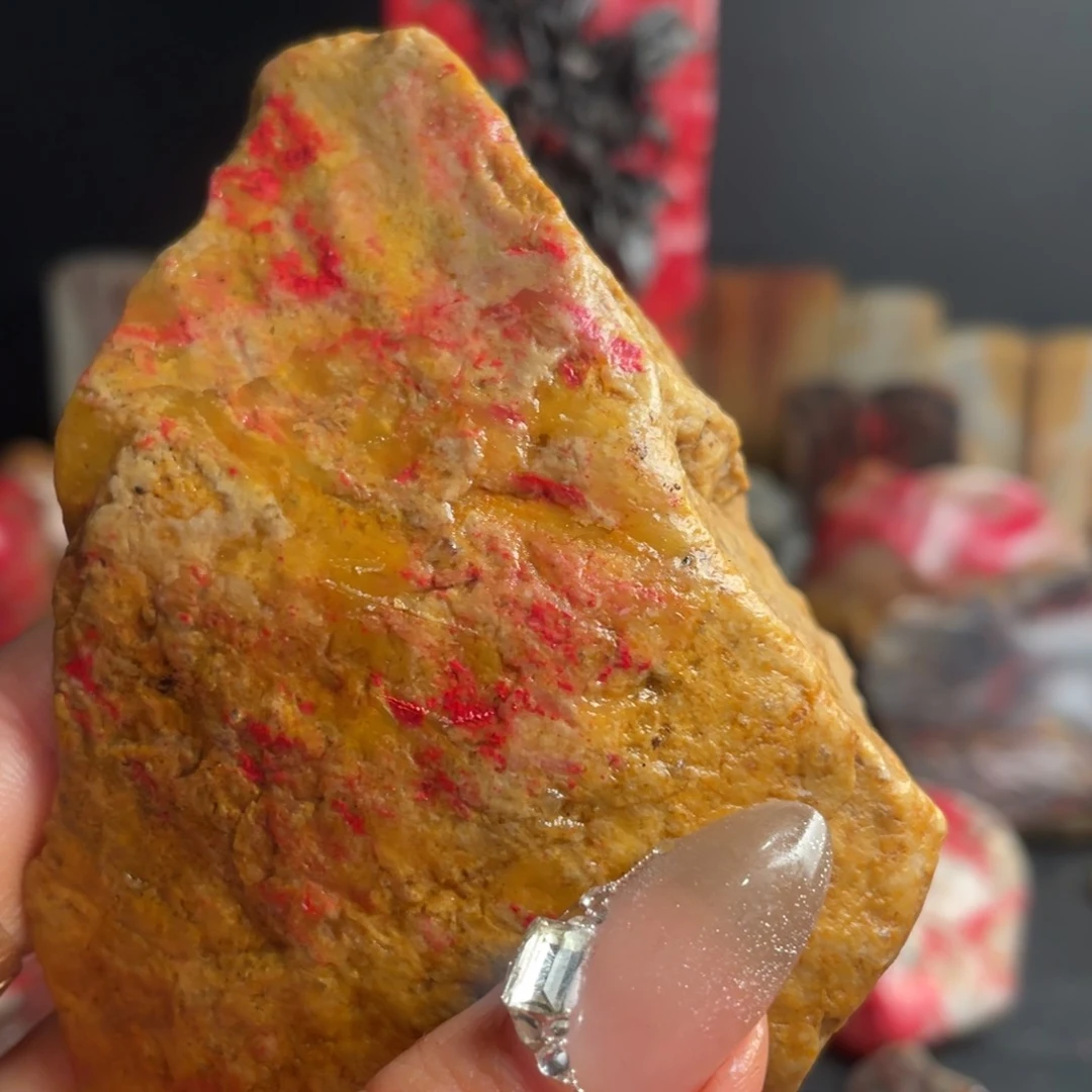 田黄石盛**缘昌化鸡血石原石