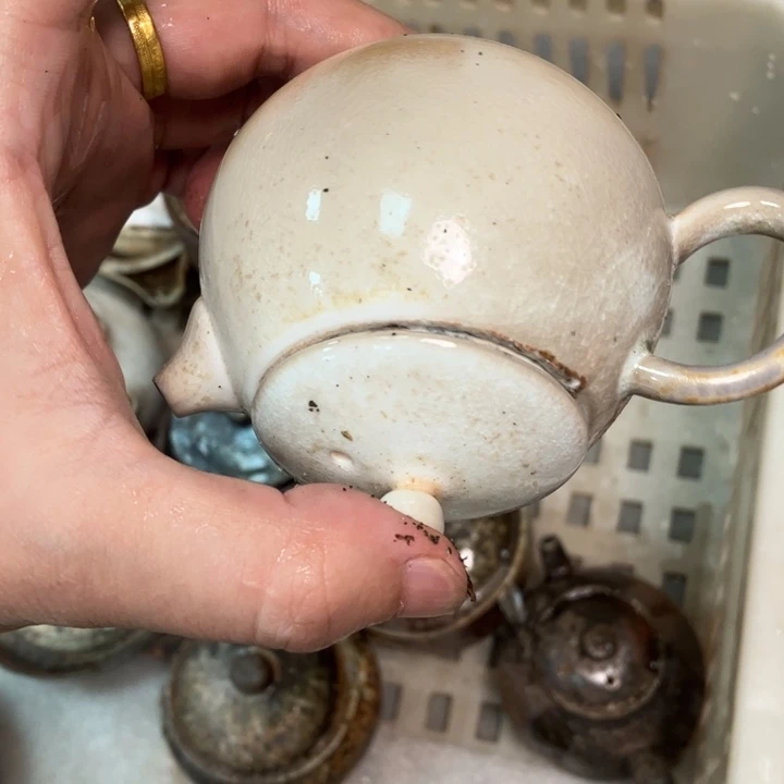 柴烧杯子宝瓶大放漏。