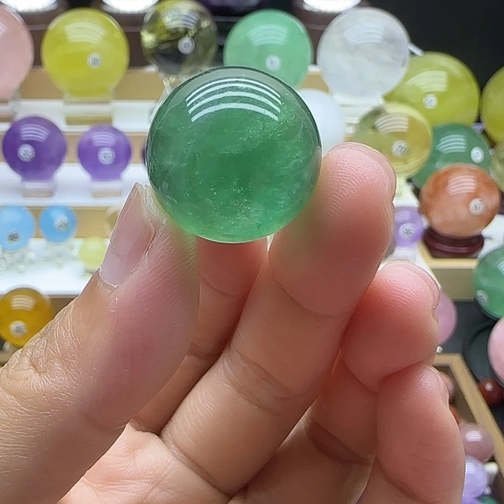 未镶嵌珠宝半成品水晶21mm