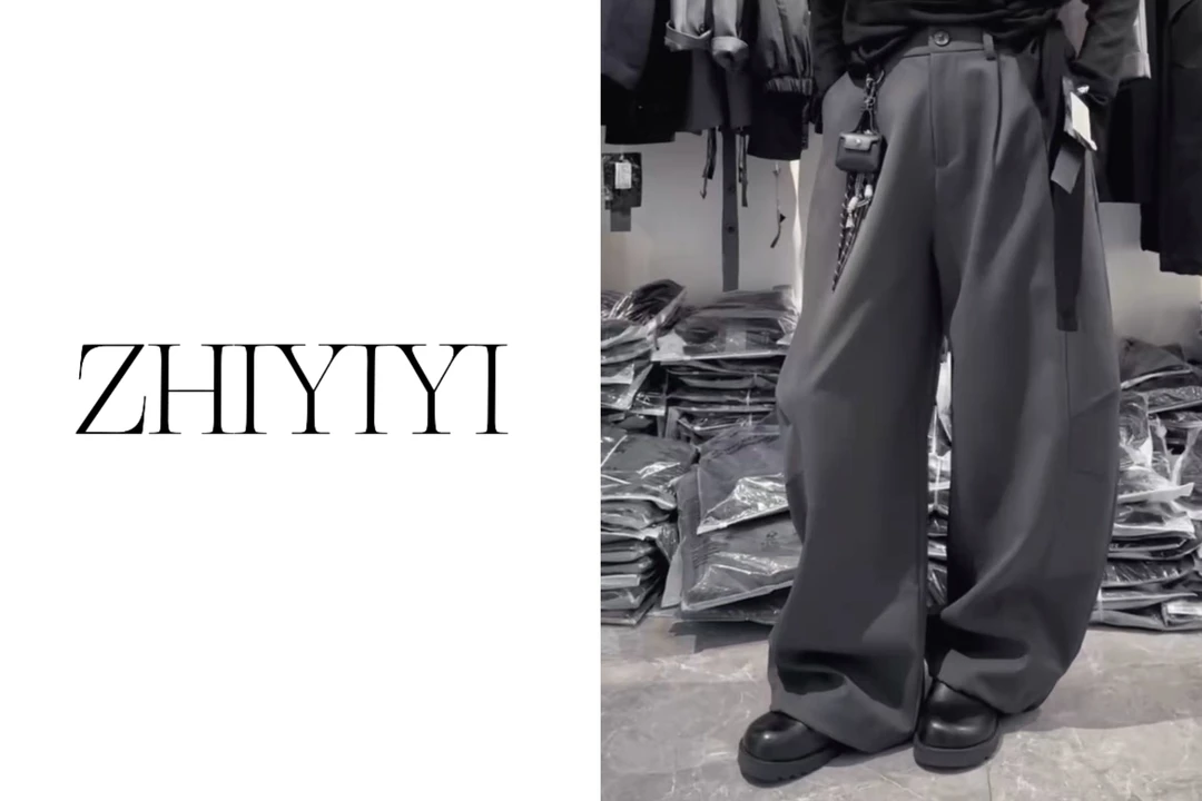 【ZHIYIYI】娟子推荐 3785欧版弯刀裤高级感高腰显瘦休闲弯刀裤