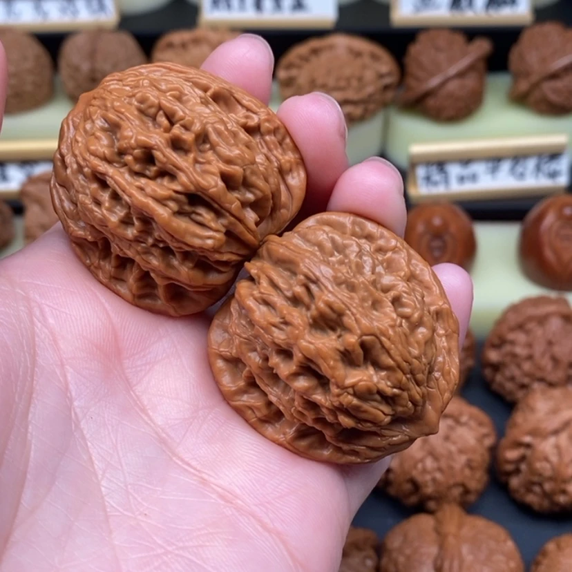 【闪购商品】文玩核桃吊坠寻*乐虎头