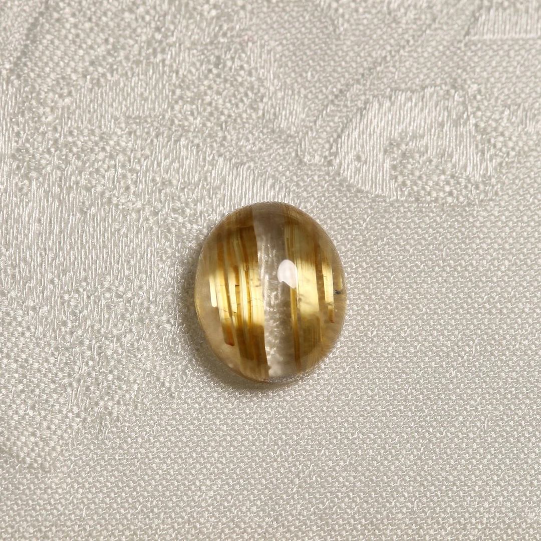 钛晶椭圆戒面-61