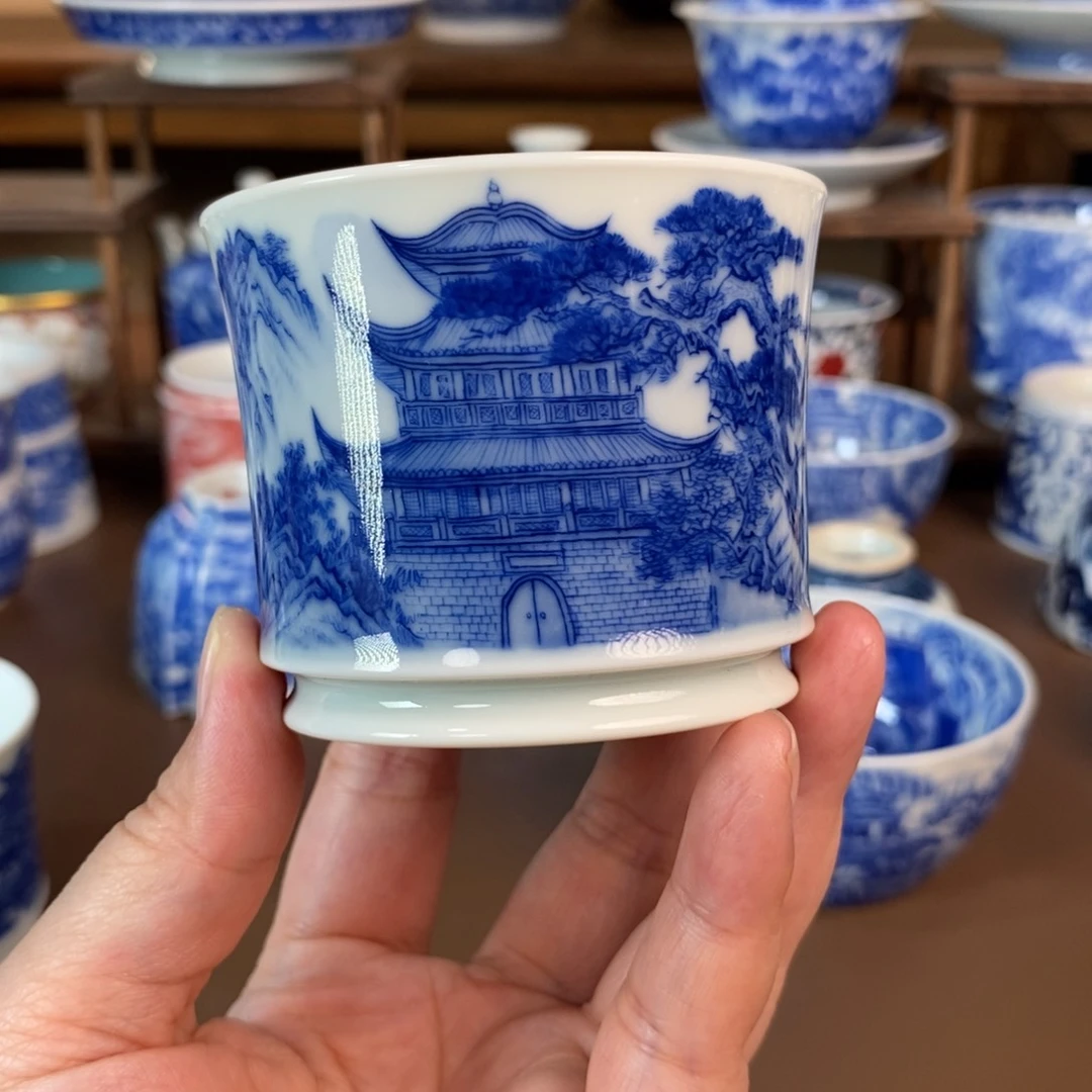 景德镇陶瓷手工手绘