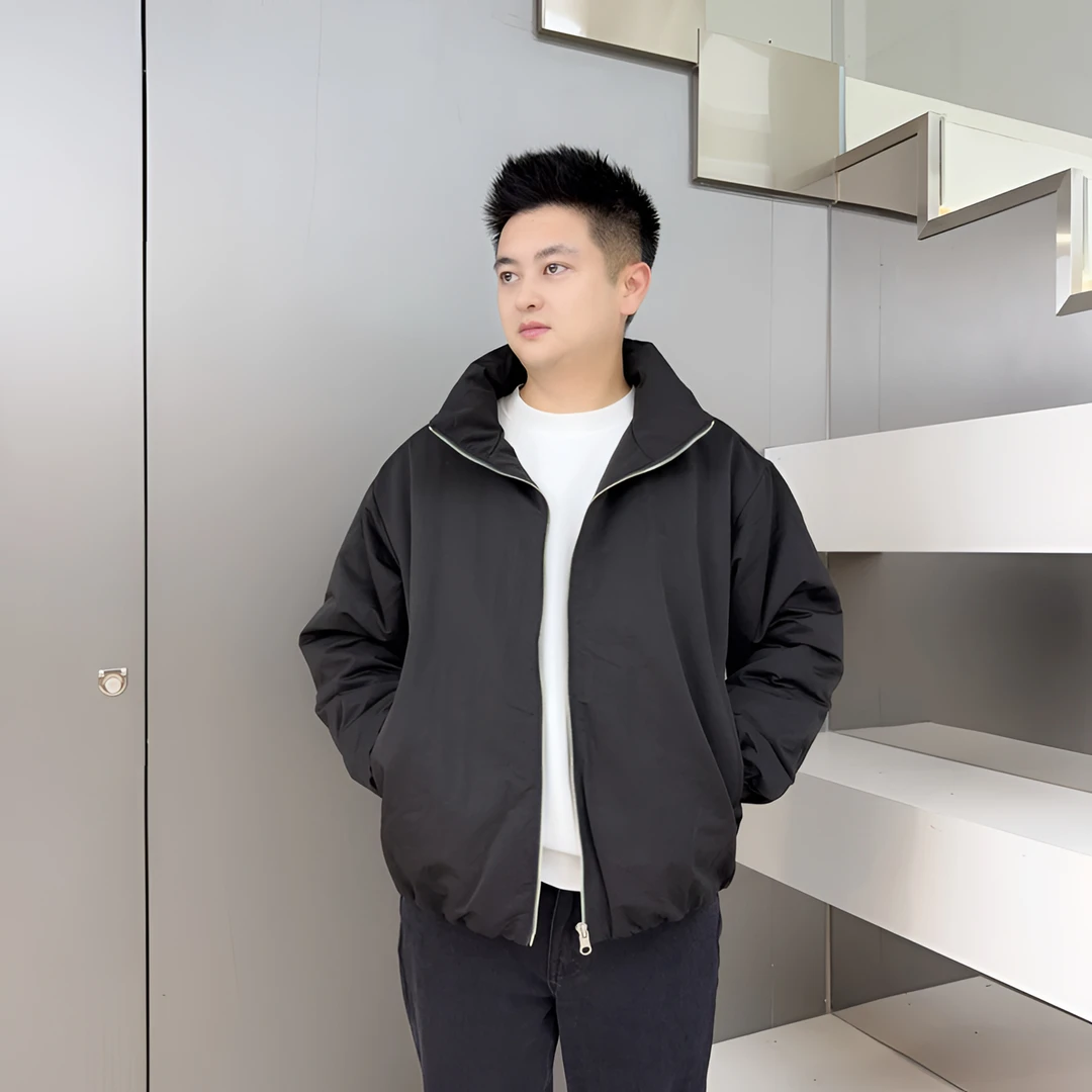 Asen 秋冬轻奢立领羽绒服男士轻量夹克羽绒服保暖极简百搭