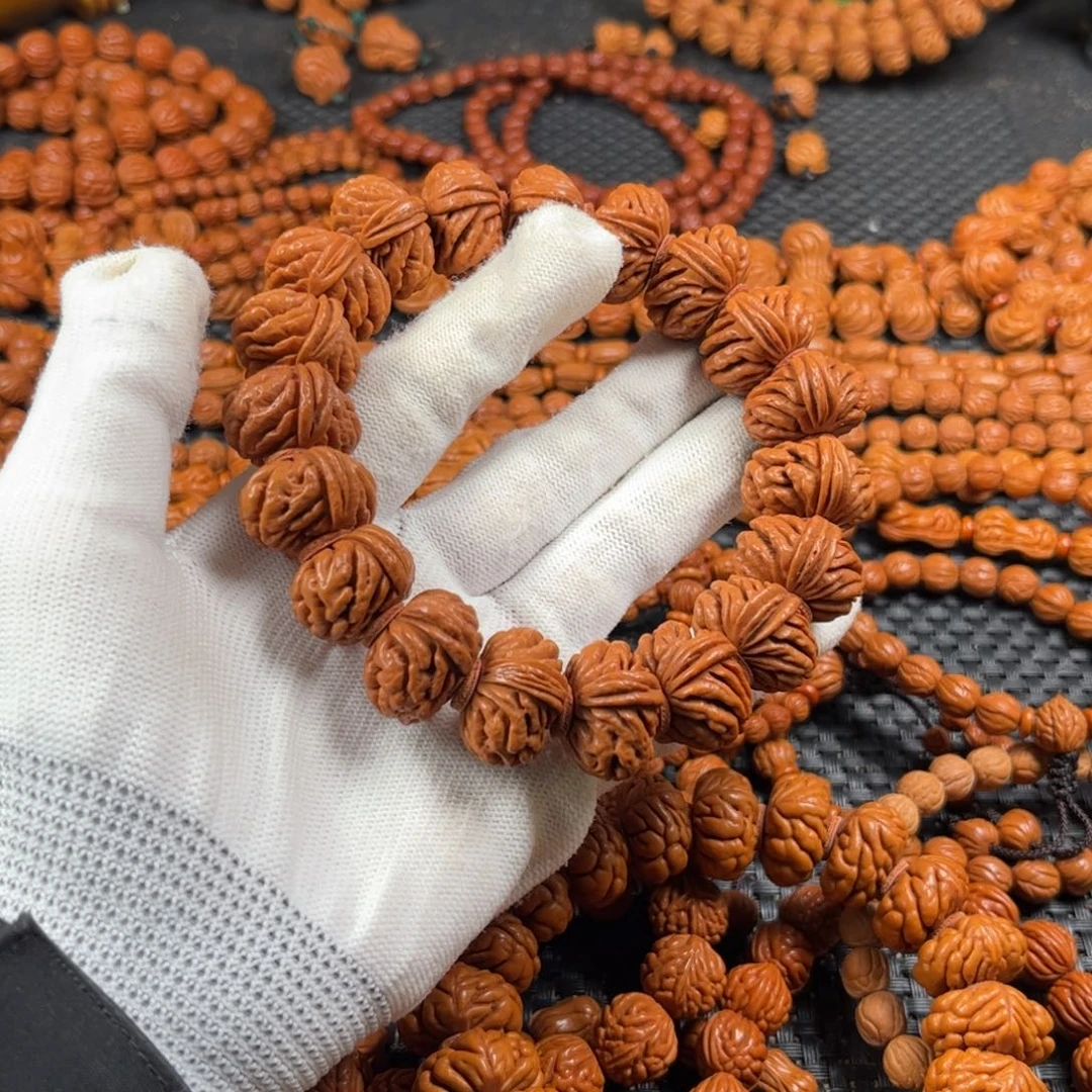 跑***划桃核手串W21号链接手串