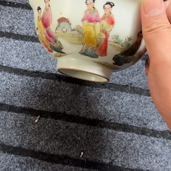 瓷碗精品陶瓷人物绘片碗