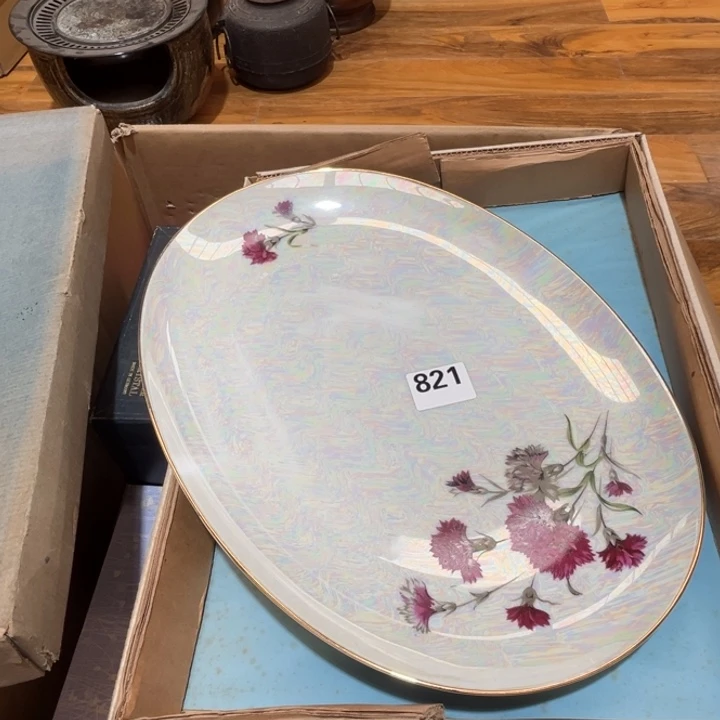 瓷片呀工艺品摆件瓷器摆件正能量