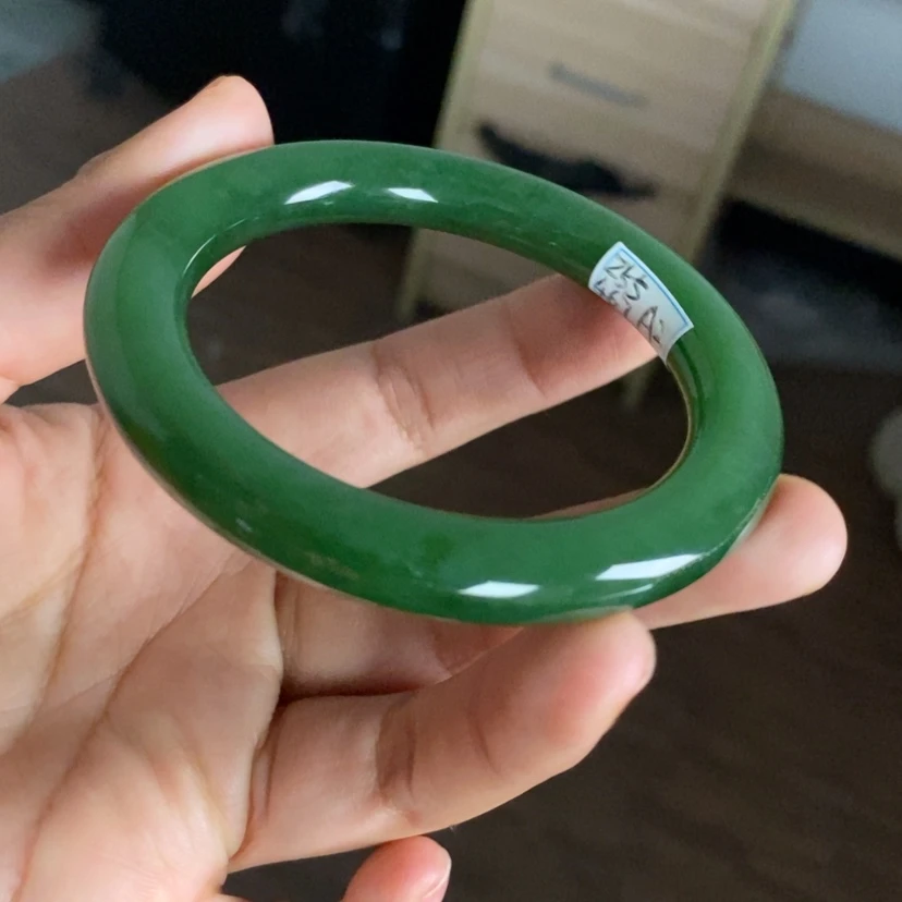 【闪购商品】未镶嵌手镯和田玉（碧玉）