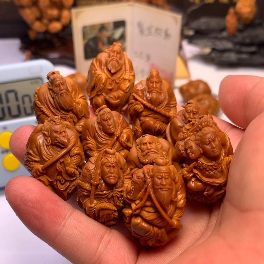 【闪购商品】其他橄榄核豆****m云龙核雕