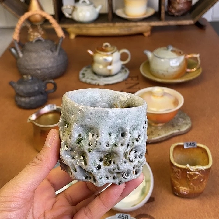 燃薪柴烧茶器主人杯