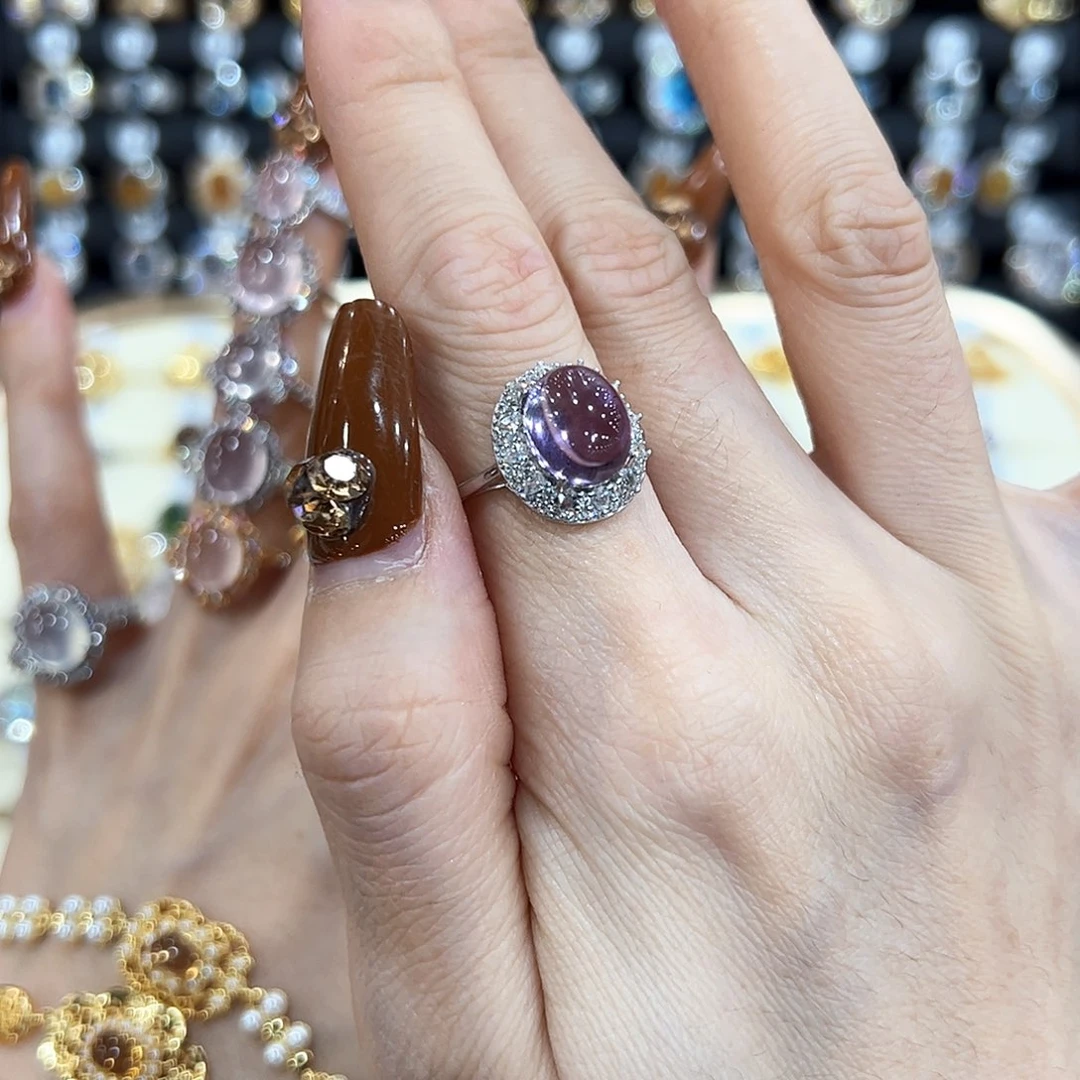 水晶金色拖不保色介意慎拍银托不掉色银S925镶嵌99爆款