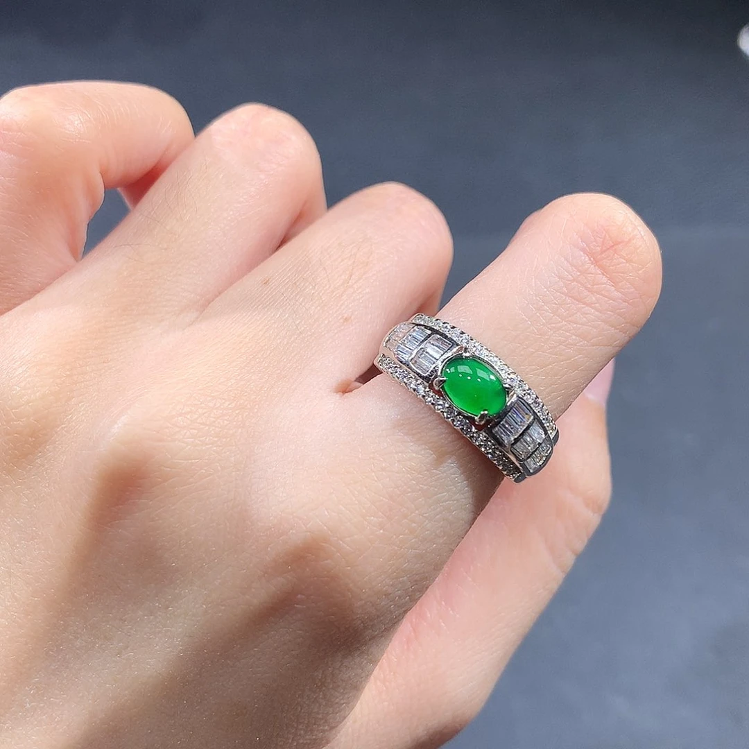 未镶嵌戒指翡翠翡翠