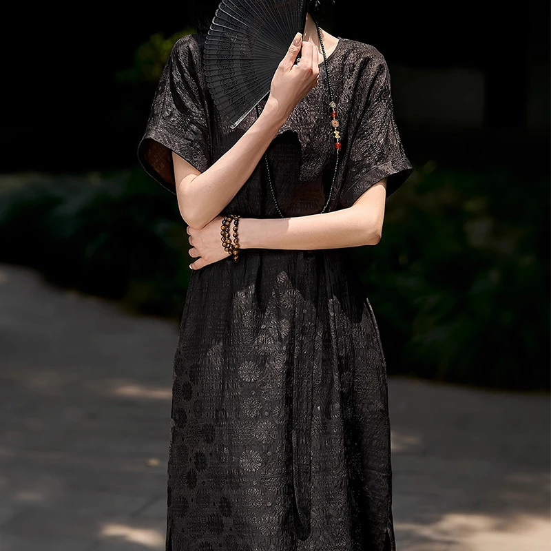 珍珠缎香云纱 连衣裙/上衣套装 高端真丝女装 桑蚕丝夏季新款裙子