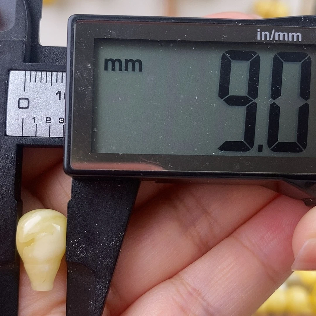未镶嵌琥珀裸石蜜蜡三通