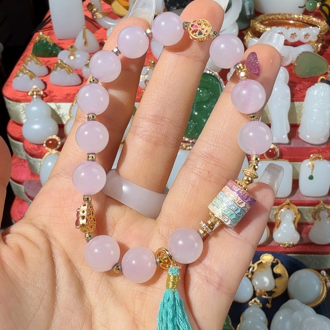 和田玉银S925镶嵌颈饰