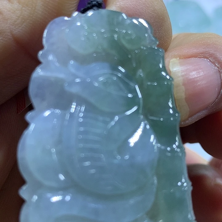 翡翠未镶嵌颈饰天然翡翠A货吊坠