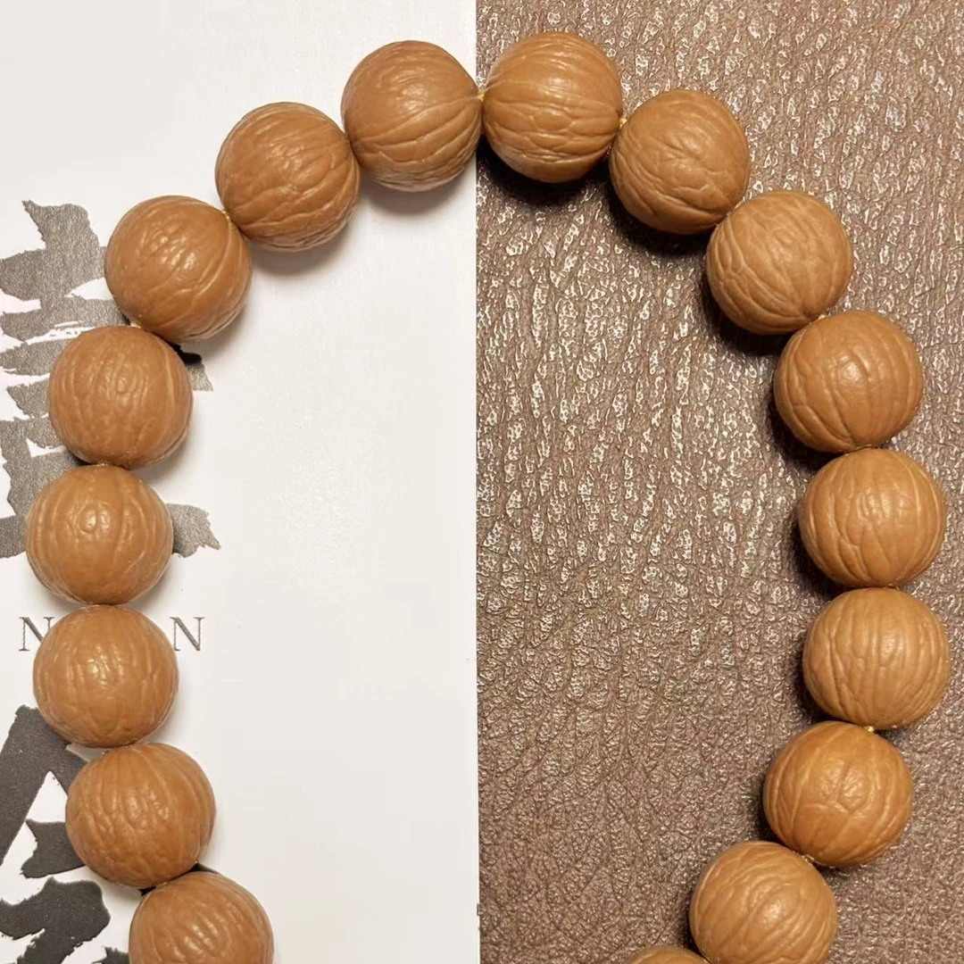 壹念 · 【聚宝盆】-原皮原色-猴头手串-全品无瑕