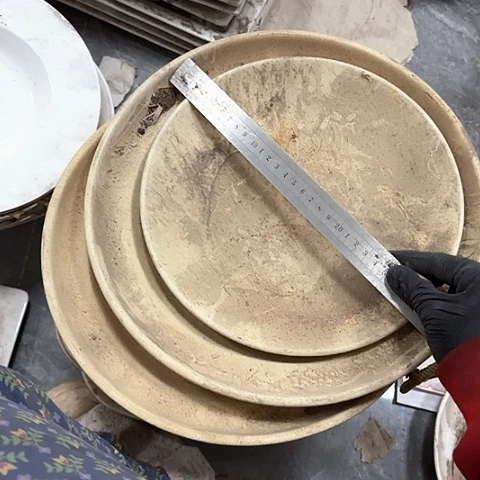 花***7瓷片3件库存32厘米