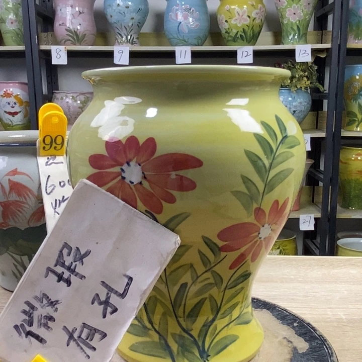 景德镇高温陶瓷花盆