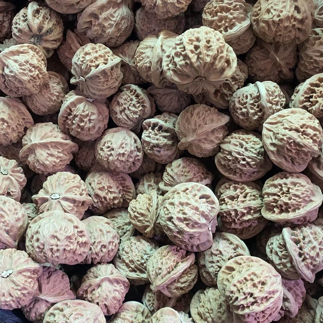 桃核把件小****q宫灯核桃