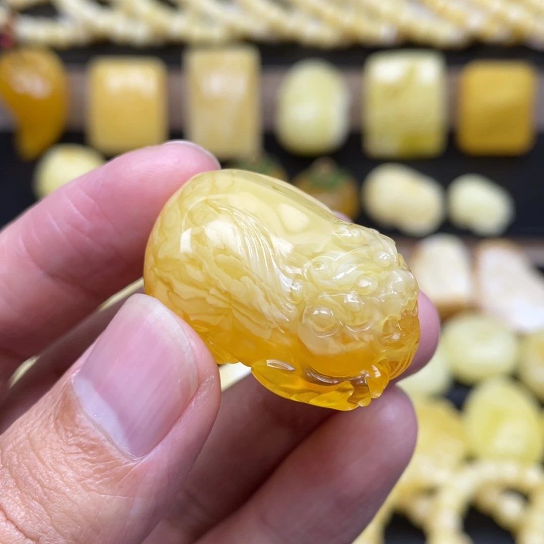 琥珀未镶嵌裸石琥珀蜜蜡