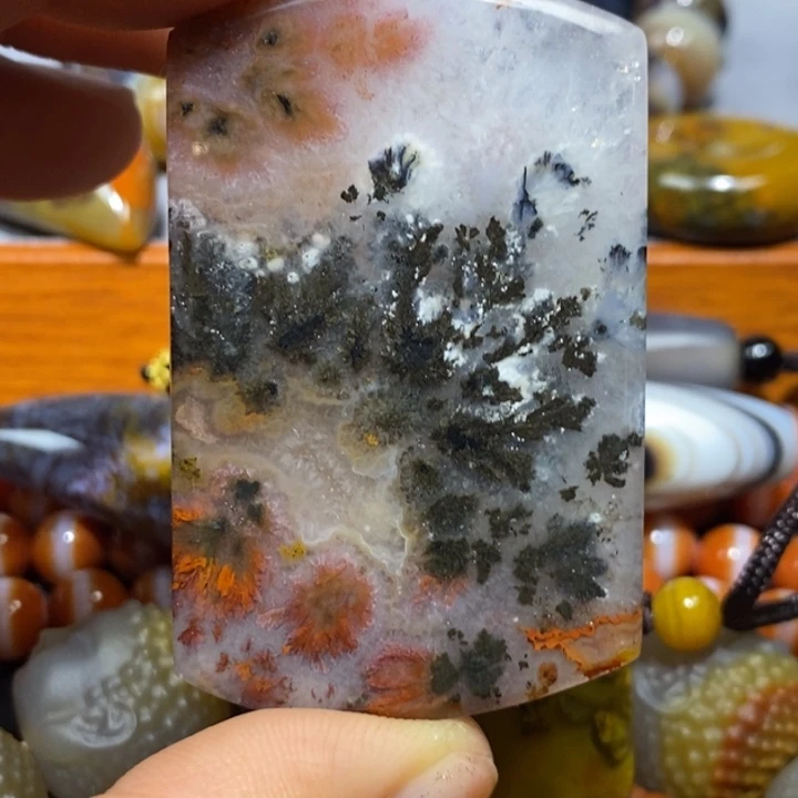 玛瑙/玉髓未镶嵌颈饰