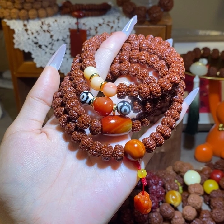 金刚菩提手串106玉华108颗树王原创