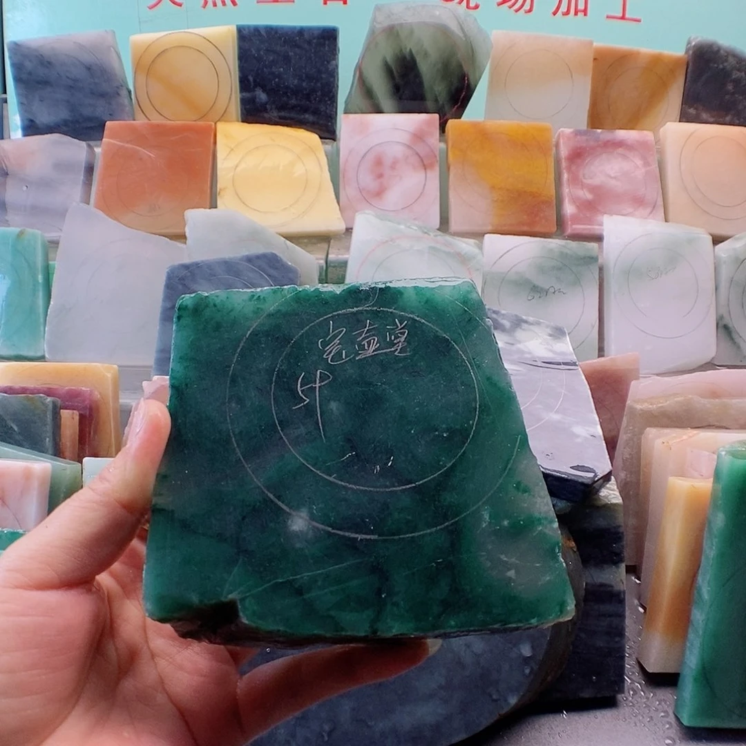 石英质玉（金丝玉）手镯未镶嵌（****宝石光手镯定制