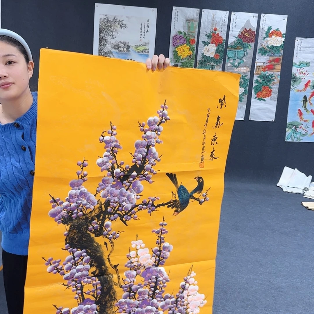 客厅年画装饰画客厅哦