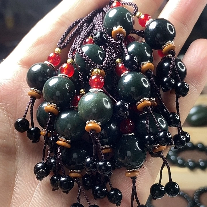 和田玉（青玉）未镶嵌颈饰