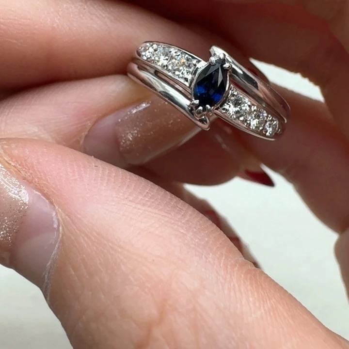 蓝宝石戒指未镶嵌