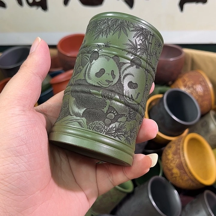 茶杯紫砂全手工紫砂主人杯