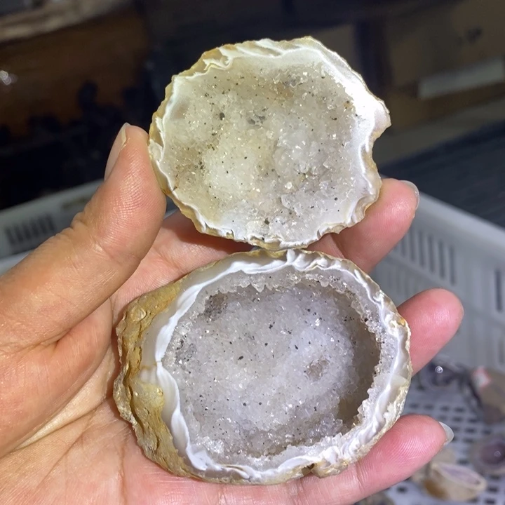 未镶嵌珠宝半成品紫晶蚕丝盆