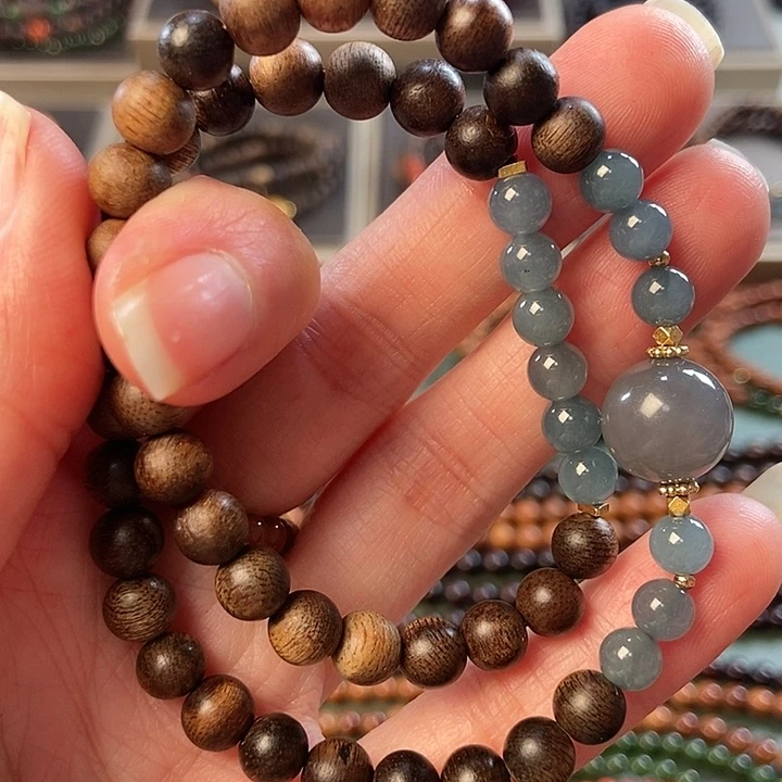 沉香手串0.6红土沉香手串