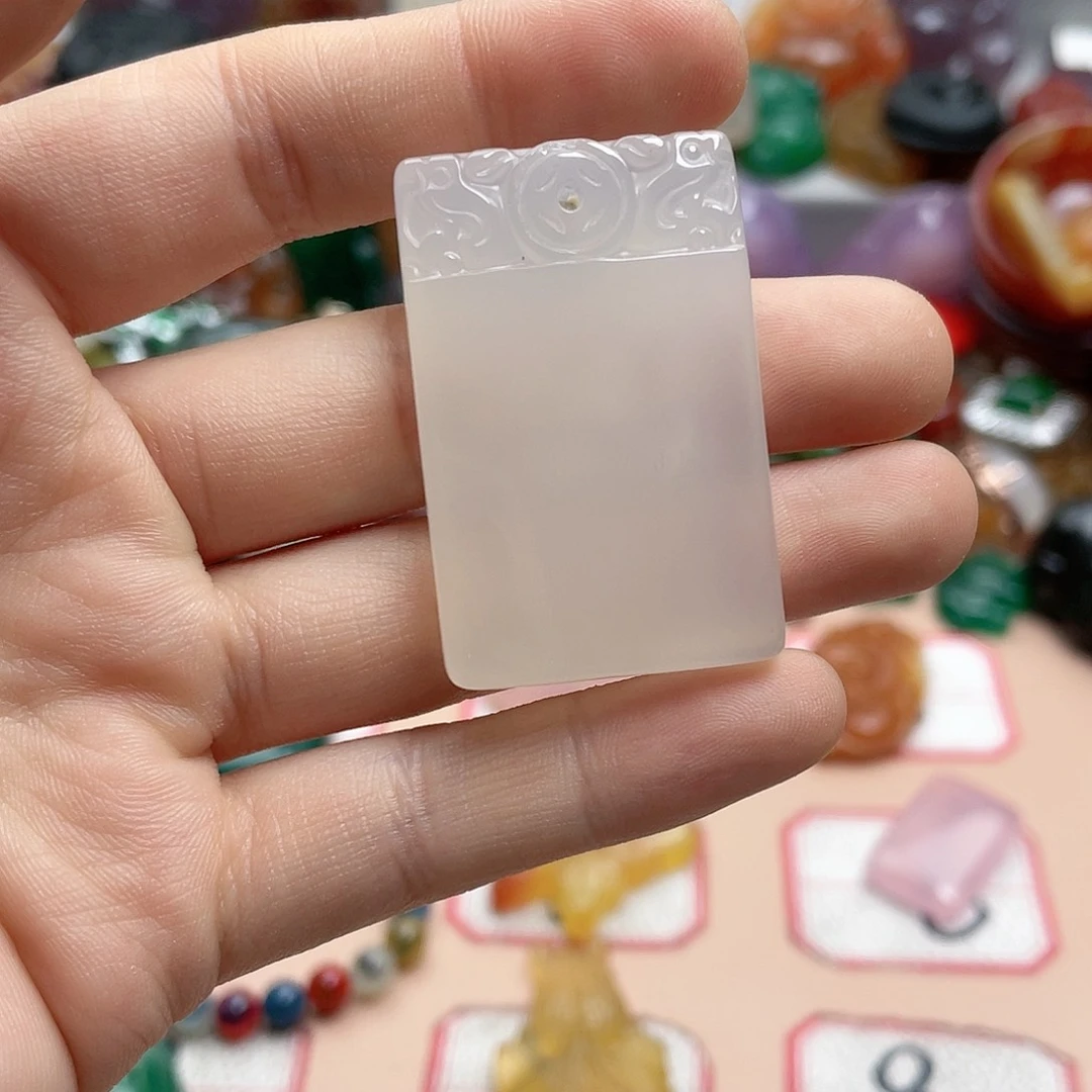 玛瑙/玉髓颈饰合金木*