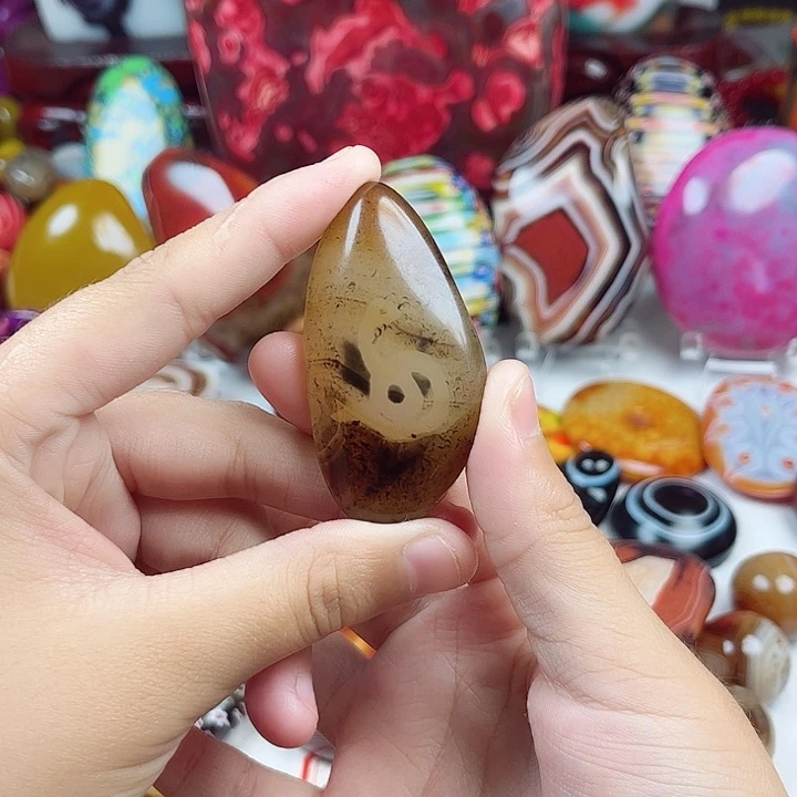 玛瑙/玉髓未镶嵌耳环