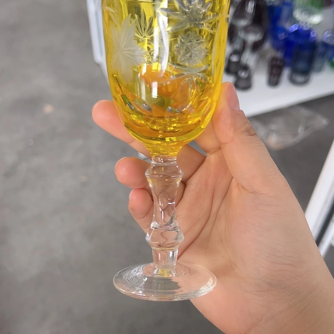 手柄款水晶玻璃如图一个