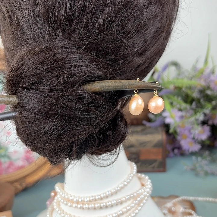 未镶嵌淡水珍珠发饰