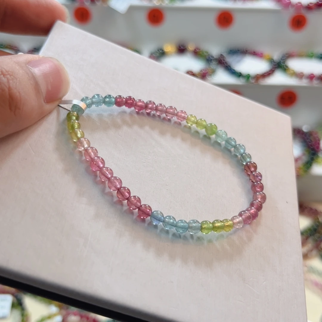 未镶嵌手串碧玺碧玺