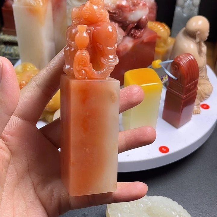 寿山石精品印章章