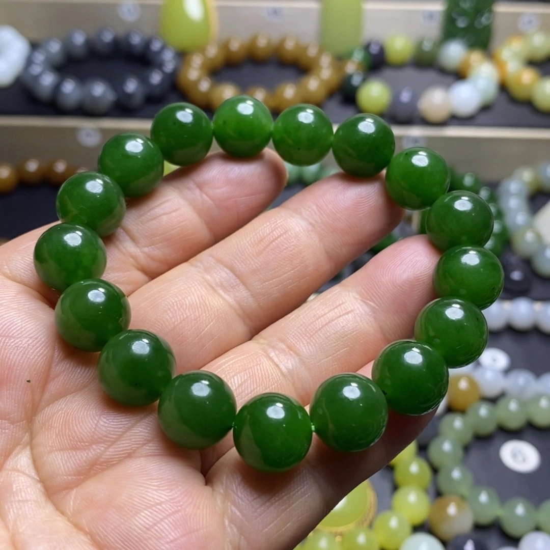 和田玉手串未镶嵌