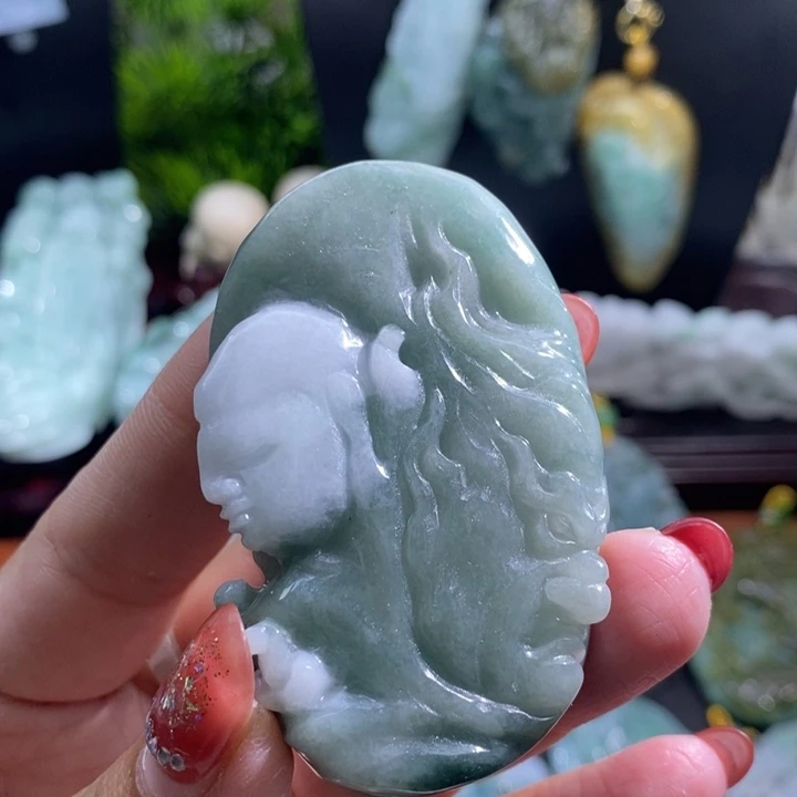 【闪购商品】颈饰未镶嵌翡翠一念