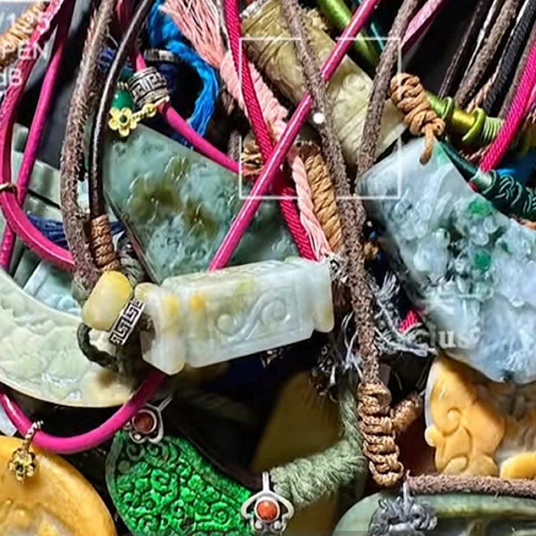 100君君原创设计气质配饰diy多宝设计直播间选款