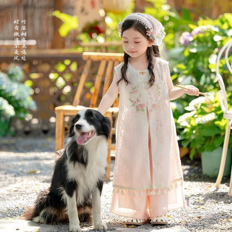 儿童套装3件套外套吊带裤子预售链接库存不退换