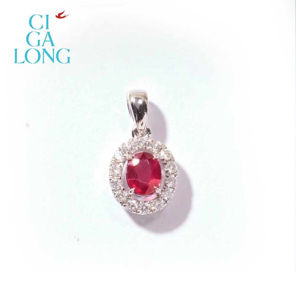 CIGALONG红宝石吊坠   2973